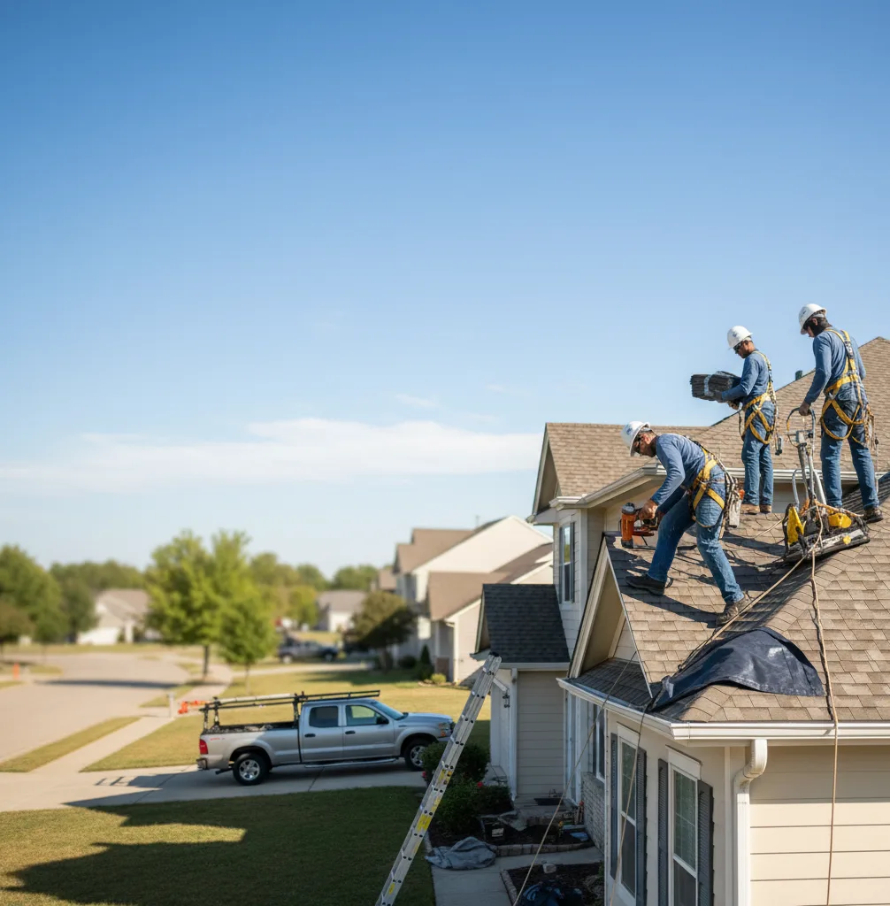 Roof Repair in New Bremen